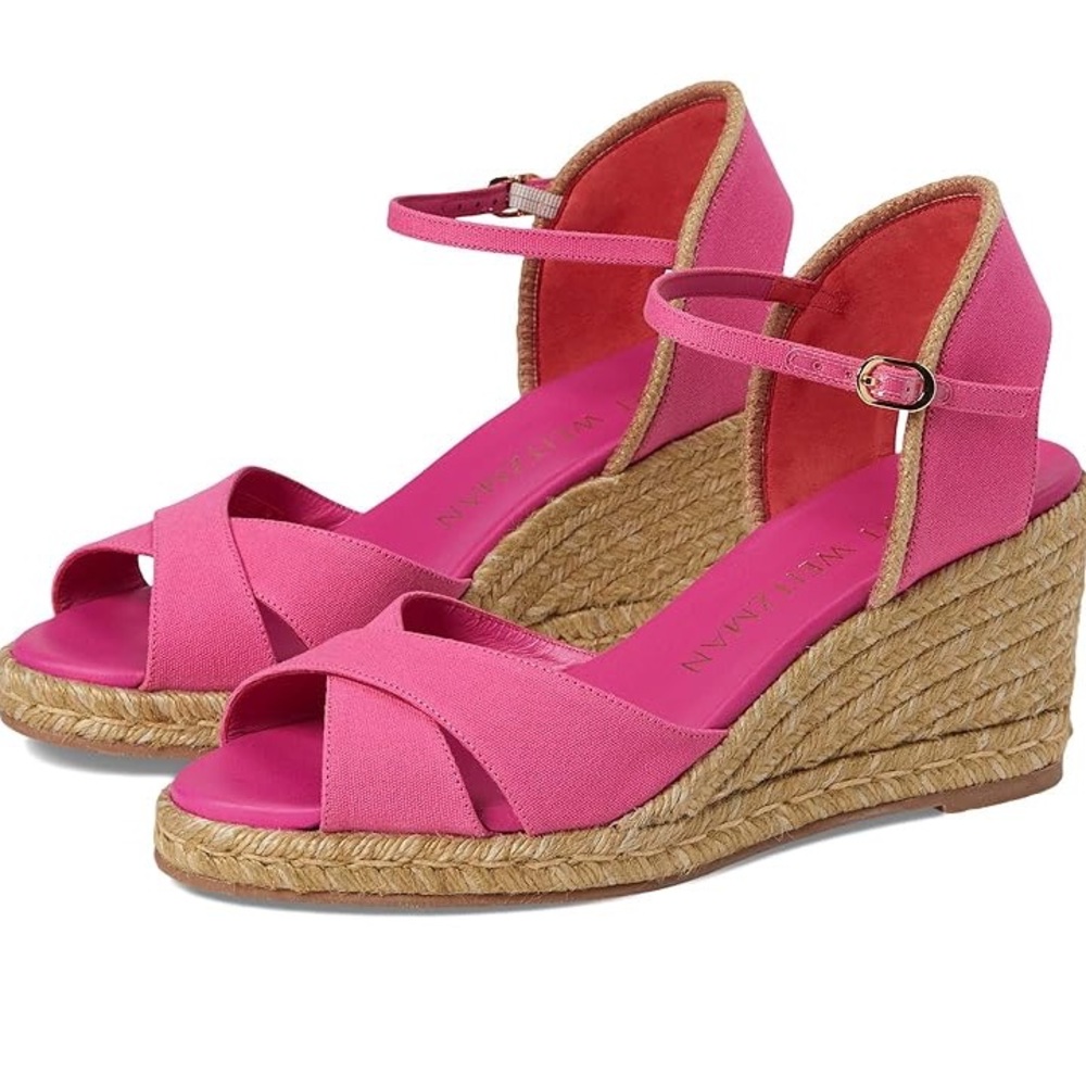 Stuart Weitzman Women's Mirela II Wedge Espadrilles
